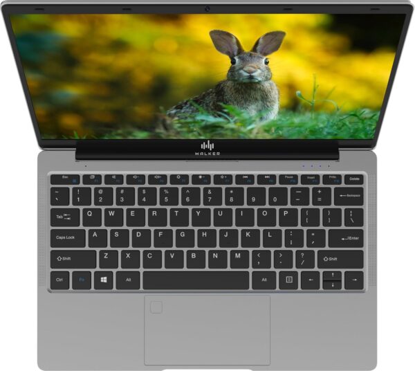 Walker Best Student &Office Work Laptop|Thin & Light|14.1" 1920 * 1080 Resolution FHD IPS Display |4GB RAM,128GB SSD|Celeron Processor N4020 (Gemini Lake)| Windows 11 Home | Silver - Image 2