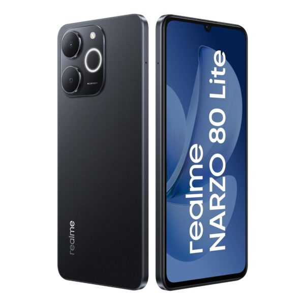 realme NARZO 80 Lite 4G (Obsidian Black, 4GB+64GB) | 6300mAh Segment's Biggest Battery | 7.94mm Slim Design | 300% Ultra Volume | Pulse Light: 9 Colors, 5 Glow Modes | Ai Assist - Image 16