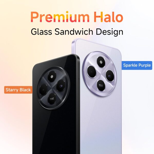Redmi A4 5G (Sparkle Purple, 4GB RAM, 64GB Storage) | Global Debut SD 4s Gen 2 | Segment Largest 6.88in 120Hz | 50MP Dual Camera | 18W Fast Charging - Image 3
