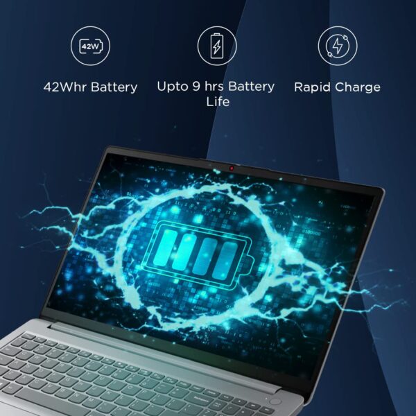 Lenovo Ideapad 1 N4500 15.6 Inch (39.6Cm) HD Laptop (8GB RAM/512GB SSD/Windows 11/Intel/3 Month Game Pass/Grey/1.55Kg), 82LX00F7IN - Image 4
