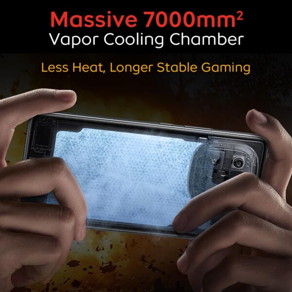 iQOO Neo 10 (Titanium Chrome, 8GB RAM, 256GB Storage) | Snapdragon 8s Gen 4 Processor & SuperComputing Chip Q1 | 7000 mAh Battery | Segment’s Highest 144 FPS Gaming Smartphone - Image 4