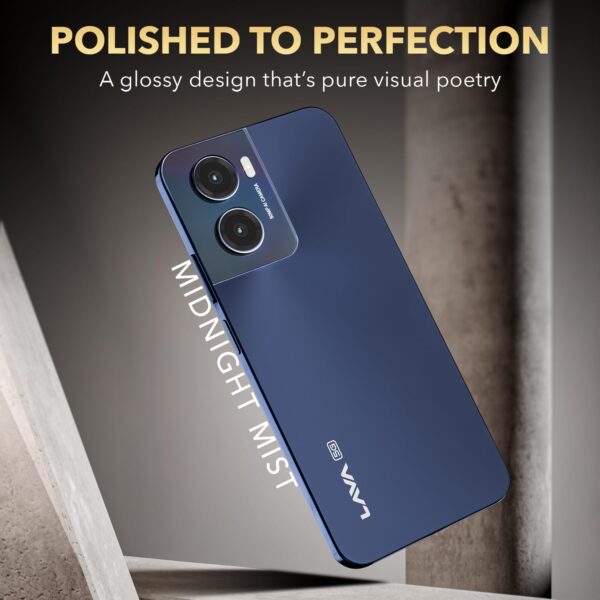 Lava Blaze Dragon (Golden Mist, 4+4*GB RAM, 128 GB)|Snapdragon 4Gen2 (450K+ Antutu)| 120Hz Refresh Rate | UFS 3.1 Storage | 50MP AI Camera| Premium Glossy Back | 5000mAh Battery| 18W Fast Charging - Image 5