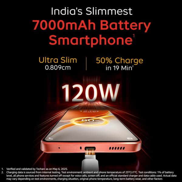 iQOO Neo 10 (Titanium Chrome, 8GB RAM, 256GB Storage) | Snapdragon 8s Gen 4 Processor & SuperComputing Chip Q1 | 7000 mAh Battery | Segment’s Highest 144 FPS Gaming Smartphone - Image 5