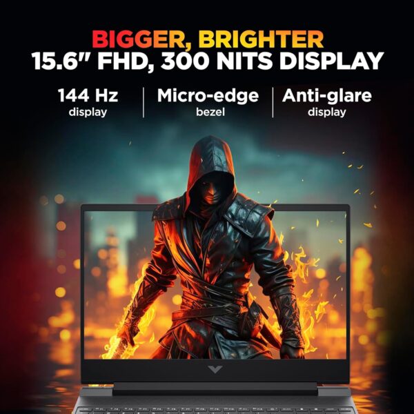 About this item Powerful Productivity: 13th Generation Intel Core i7-13620H processor delivers unmatched speed and intelligence, enabling impressive creating, productivity, and gaming experiences. With Turbo Boost Technology, get up to 4.9GHz for your high-demand applications. Connectivity Technology: Wi-Fi, Bluetooth, HDMI Visibly Stunning: Experience sharp details and crisp colors on the 15.6" Full HD display, 16:9 aspect ratio, ultra-slim design and narrow bezels. Internal Specifications: RAM - 16 GB of Dual-channel DDR4, 2 SODIMM modules; Storage - 512 GB SSD NVMe storage to store your files and media Ports: two USB 3.2 Type-C port, one USB 2.0 Type-A port and one USB 3.2 Type-A port. Keyboard: Multi languages Multi-Color illuminated full size keyboard with numeric pad - Image 6