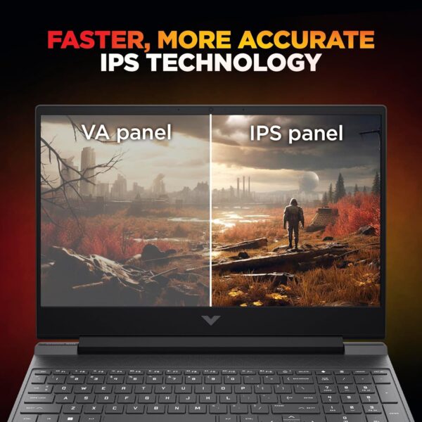 About this item Powerful Productivity: 13th Generation Intel Core i7-13620H processor delivers unmatched speed and intelligence, enabling impressive creating, productivity, and gaming experiences. With Turbo Boost Technology, get up to 4.9GHz for your high-demand applications. Connectivity Technology: Wi-Fi, Bluetooth, HDMI Visibly Stunning: Experience sharp details and crisp colors on the 15.6" Full HD display, 16:9 aspect ratio, ultra-slim design and narrow bezels. Internal Specifications: RAM - 16 GB of Dual-channel DDR4, 2 SODIMM modules; Storage - 512 GB SSD NVMe storage to store your files and media Ports: two USB 3.2 Type-C port, one USB 2.0 Type-A port and one USB 3.2 Type-A port. Keyboard: Multi languages Multi-Color illuminated full size keyboard with numeric pad - Image 7