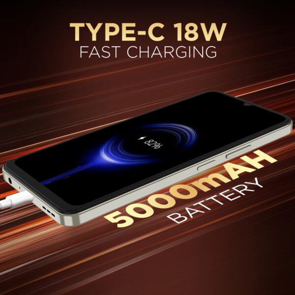 Lava Blaze Dragon (Golden Mist, 4+4*GB RAM, 128 GB)|Snapdragon 4Gen2 (450K+ Antutu)| 120Hz Refresh Rate | UFS 3.1 Storage | 50MP AI Camera| Premium Glossy Back | 5000mAh Battery| 18W Fast Charging - Image 10